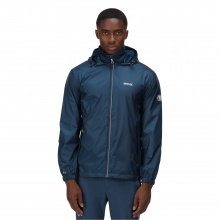 Regatta Rain Jacket Lyle IV (waterproof, sealed seams, breathable mesh lining) denim blue Men